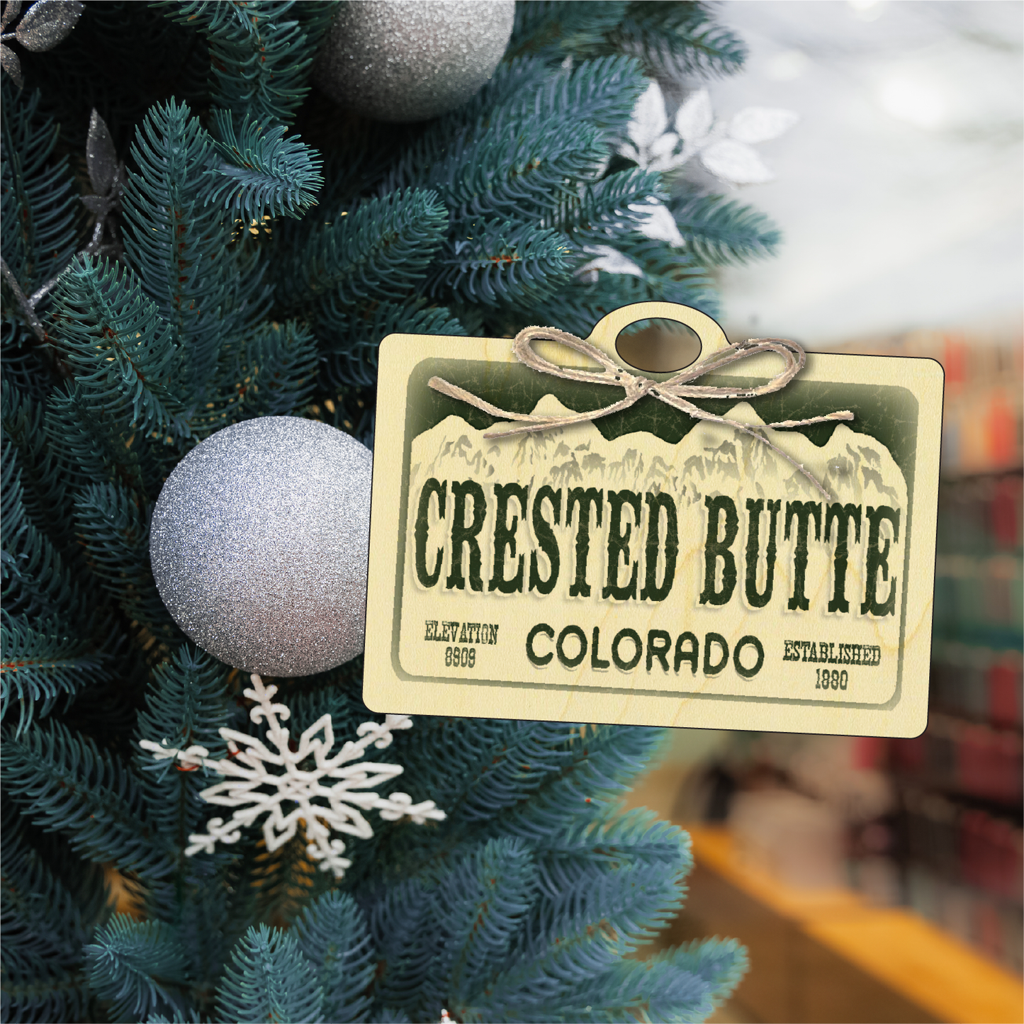 Crested Butte License Plate
