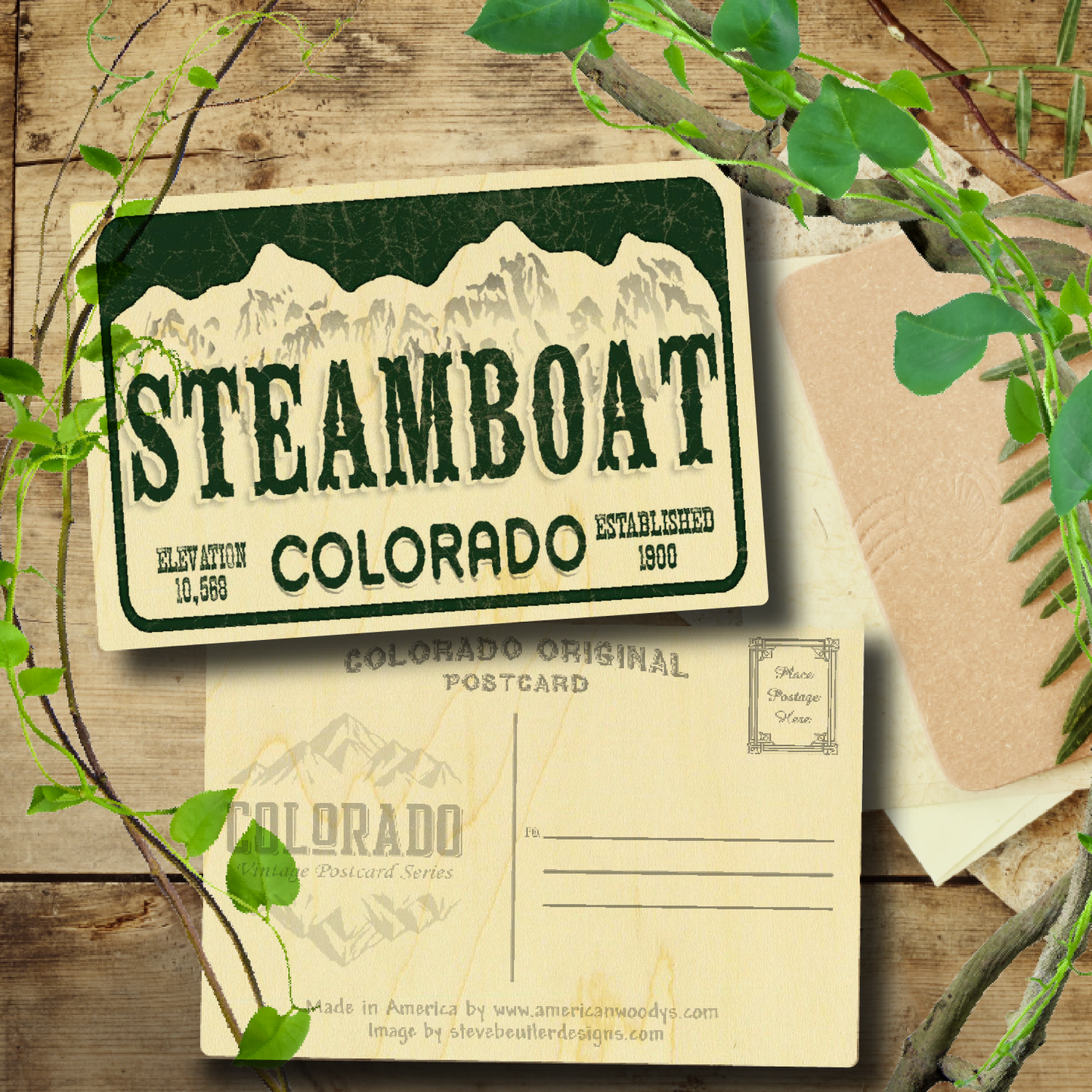 Steamboat License Plate