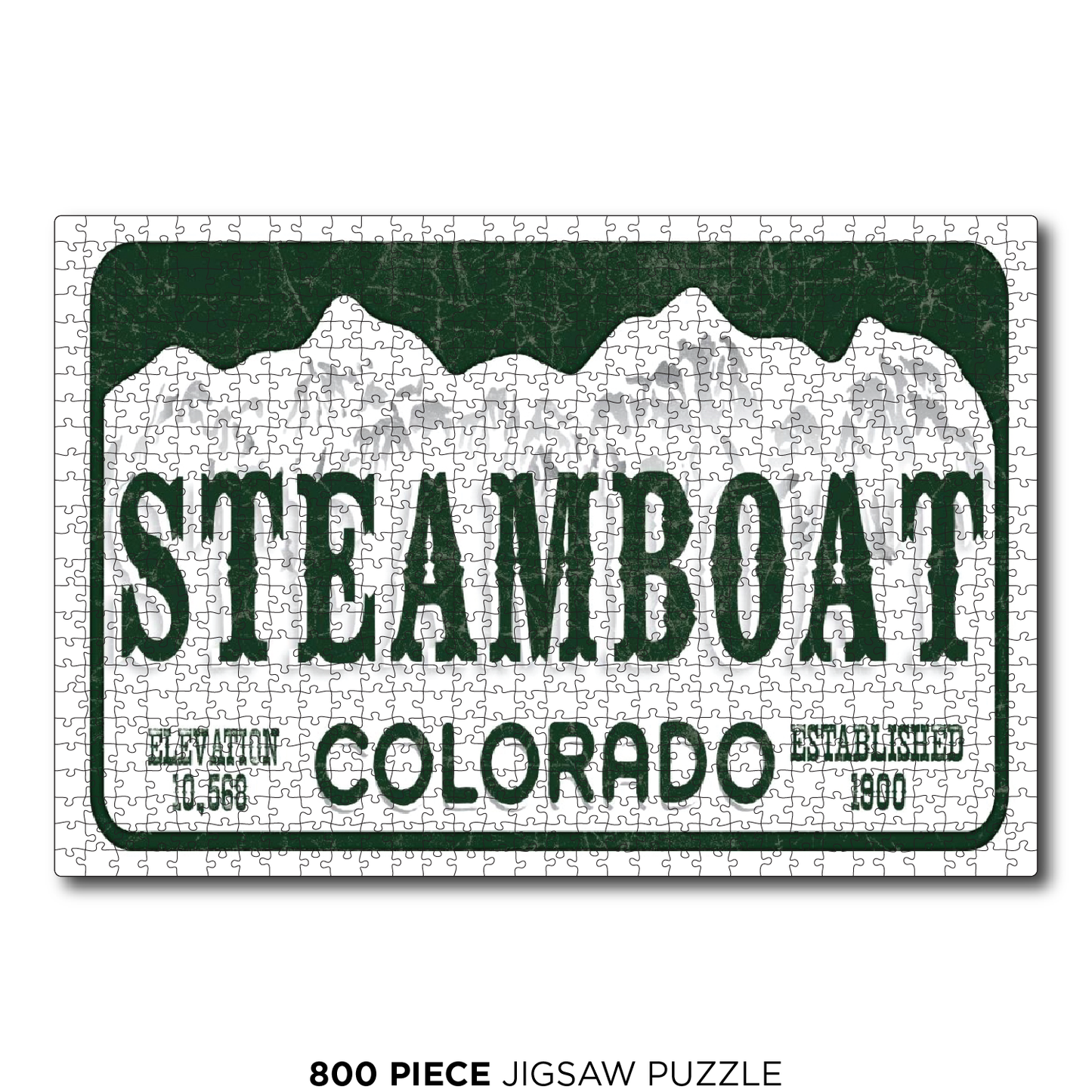Steamboat License Plate