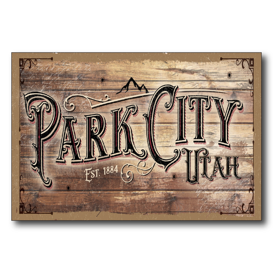 Park City Town Sign