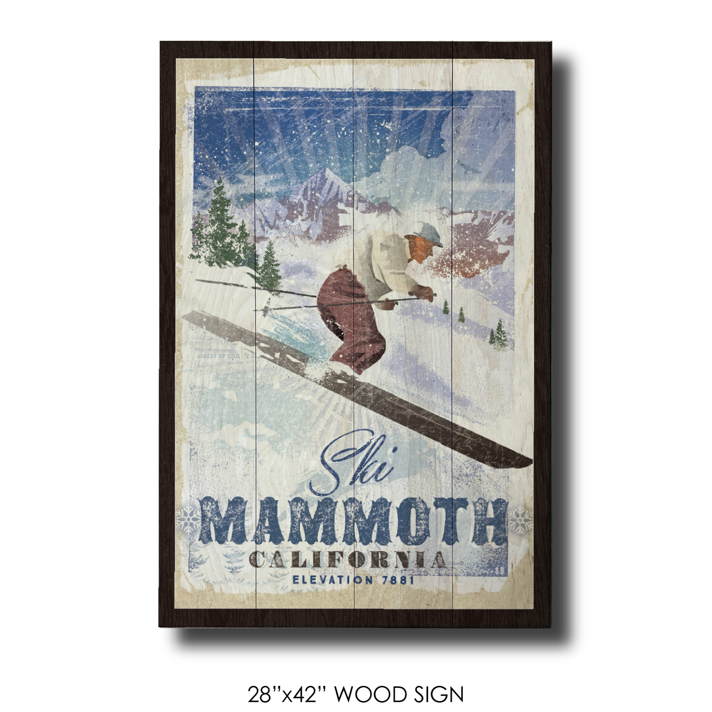Mammoth Sun Run Skier