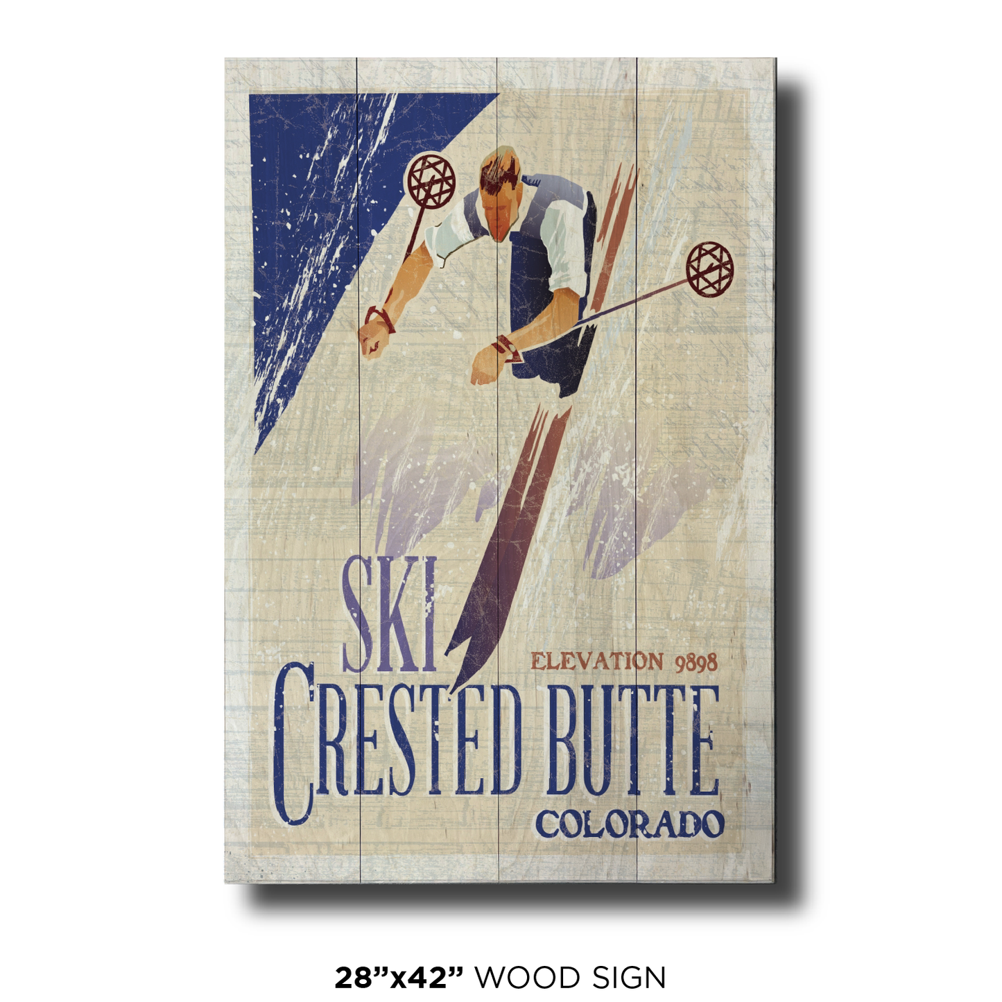 Crested Butte Drop in Skier