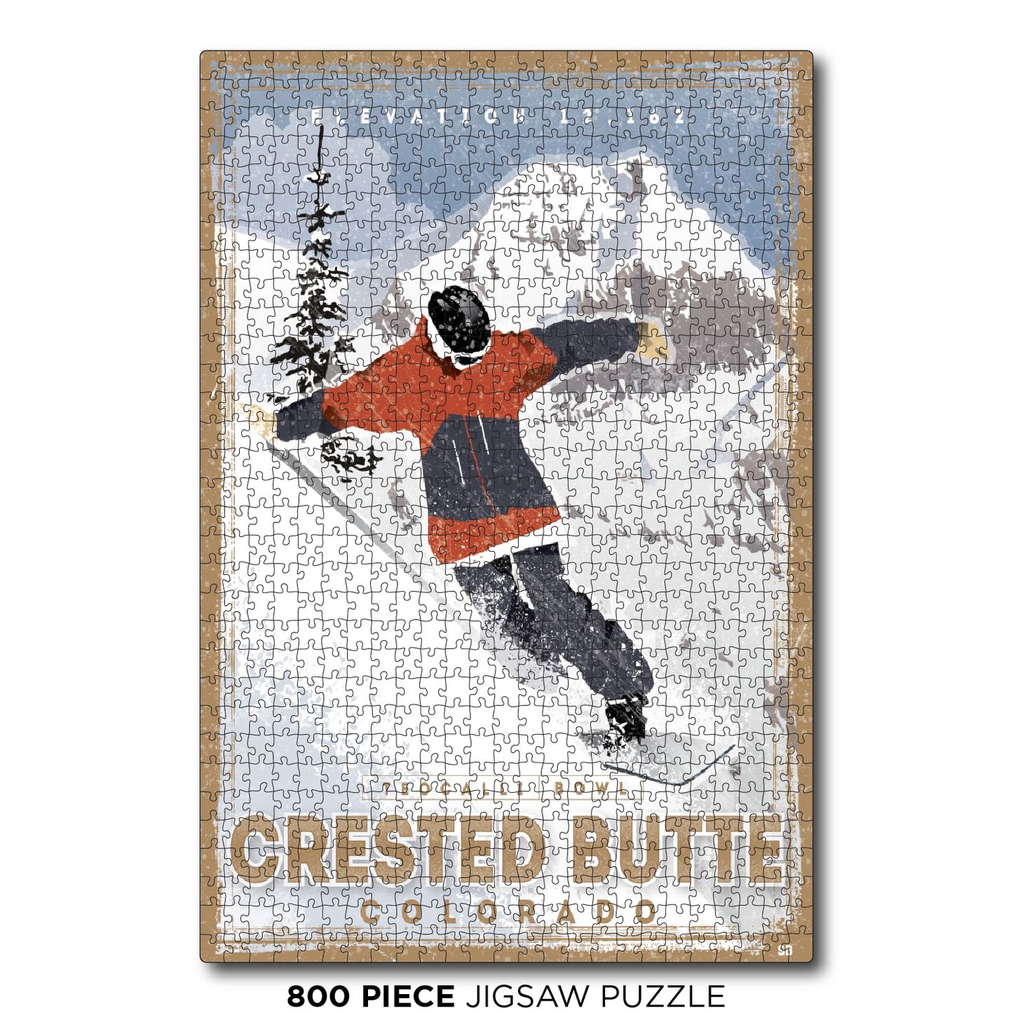 Crested Butte Snowboarder