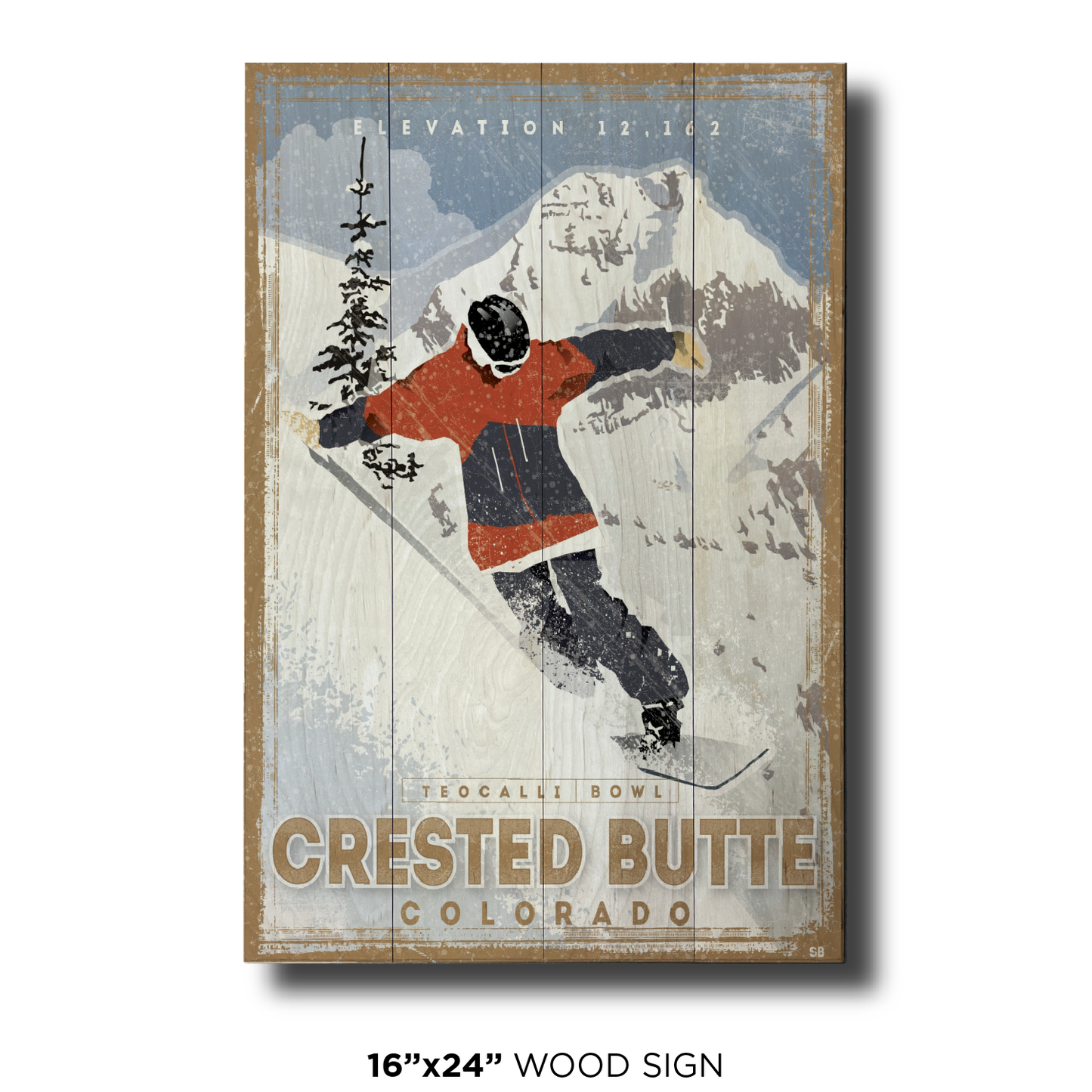 Crested Butte Snowboarder