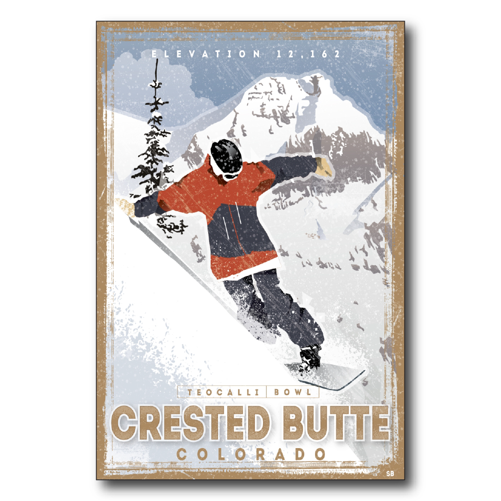 Crested Butte Snowboarder