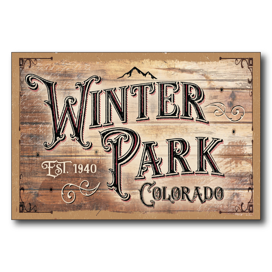 Winter Park Town Sign