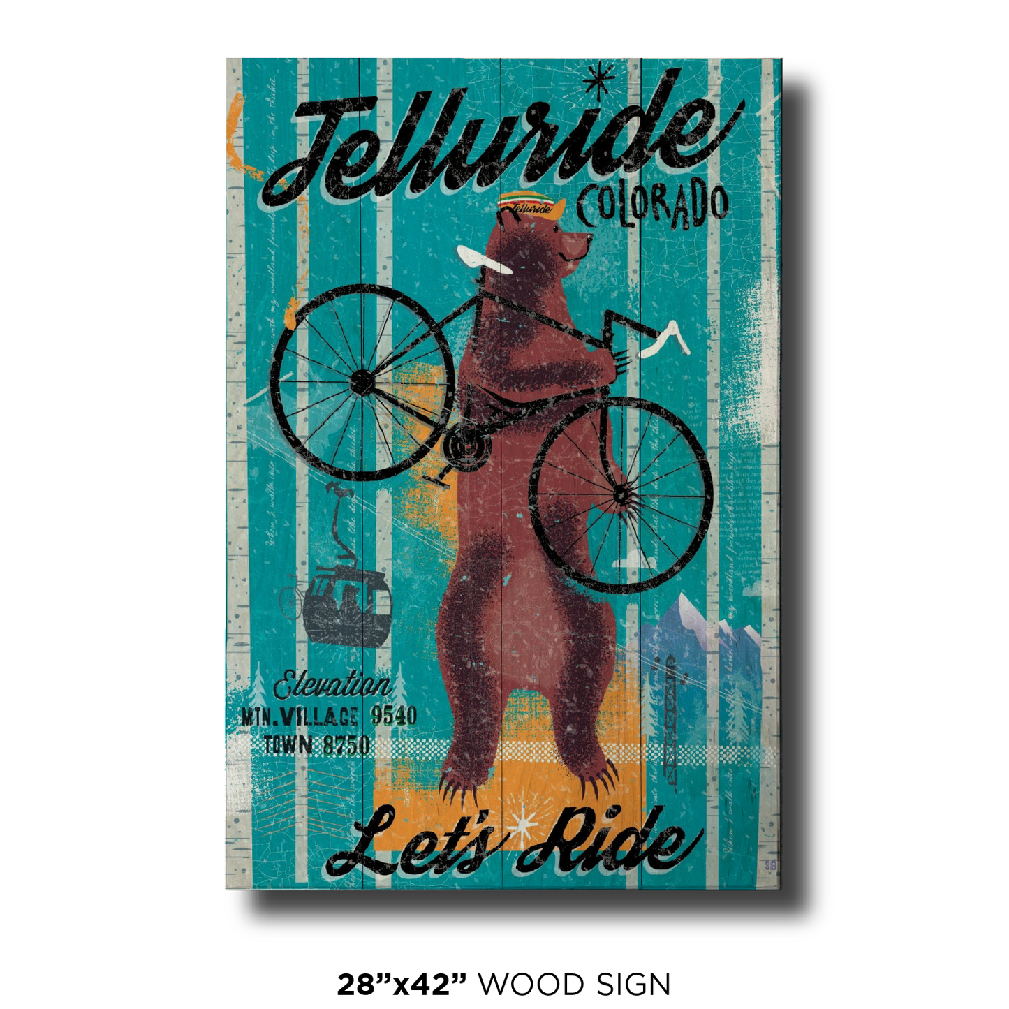 Telluride Bicycle Bear