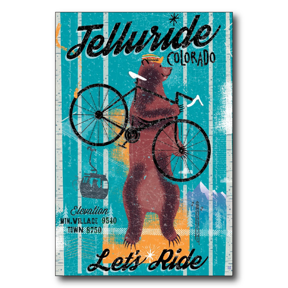 Telluride Bicycle Bear