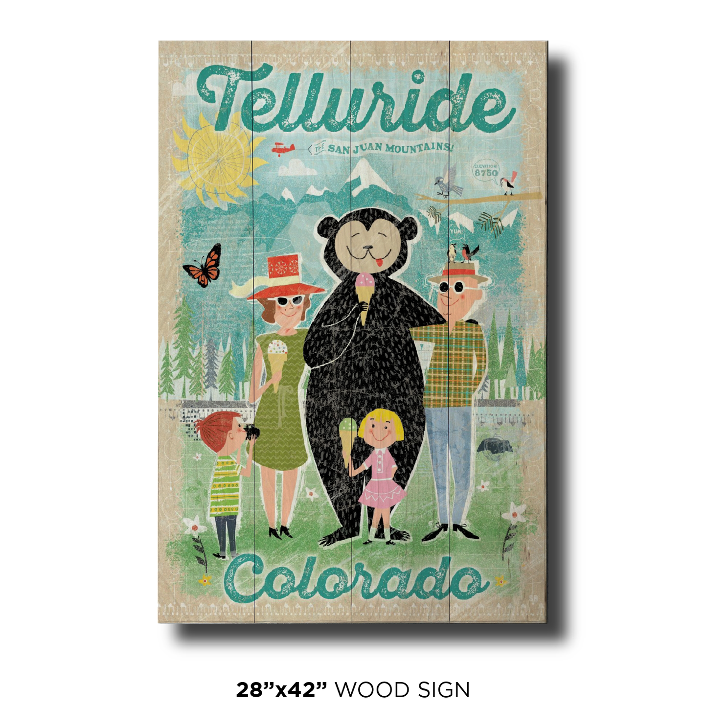 Telluride Ice Cream Bear