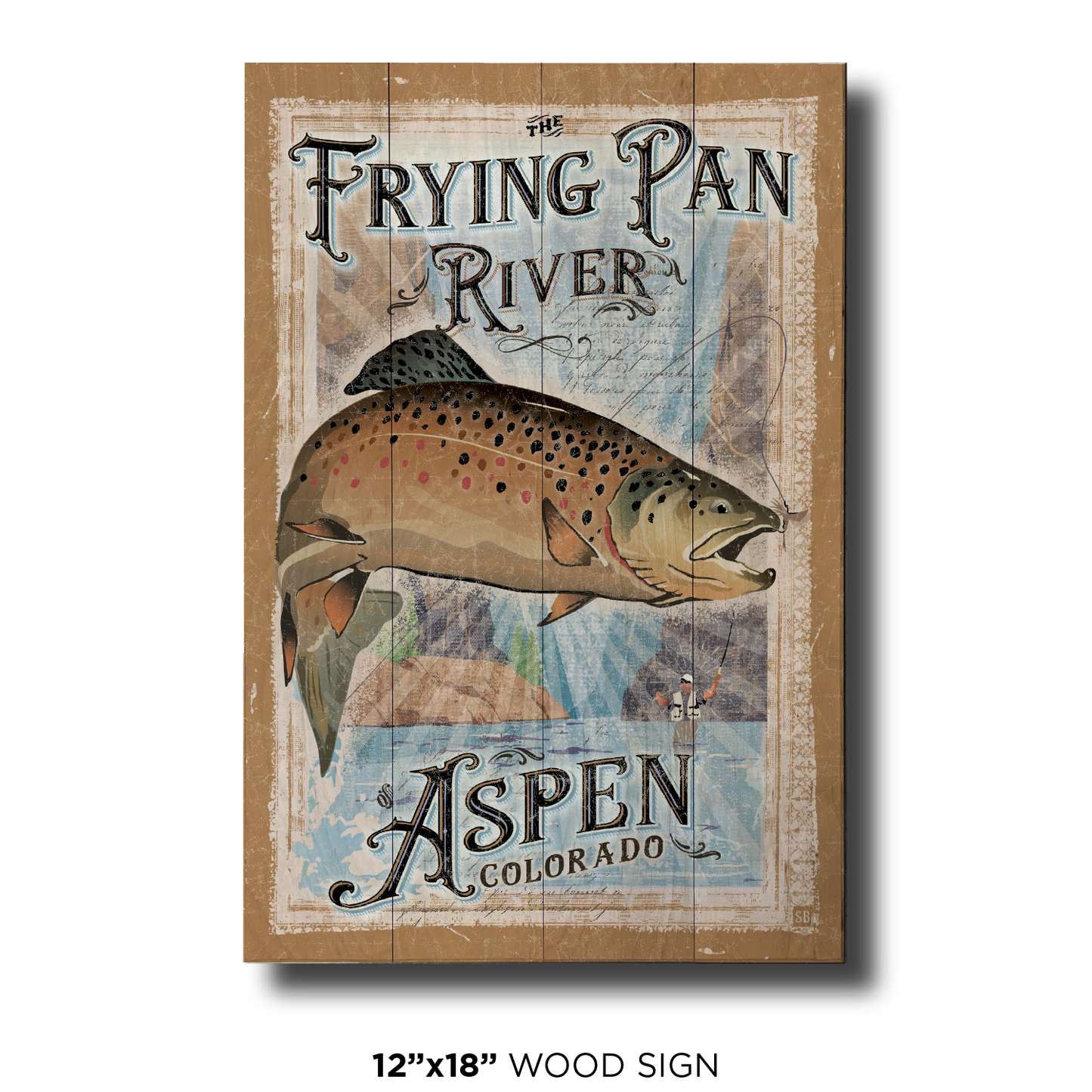 Brown Trout Frying Pan Aspen