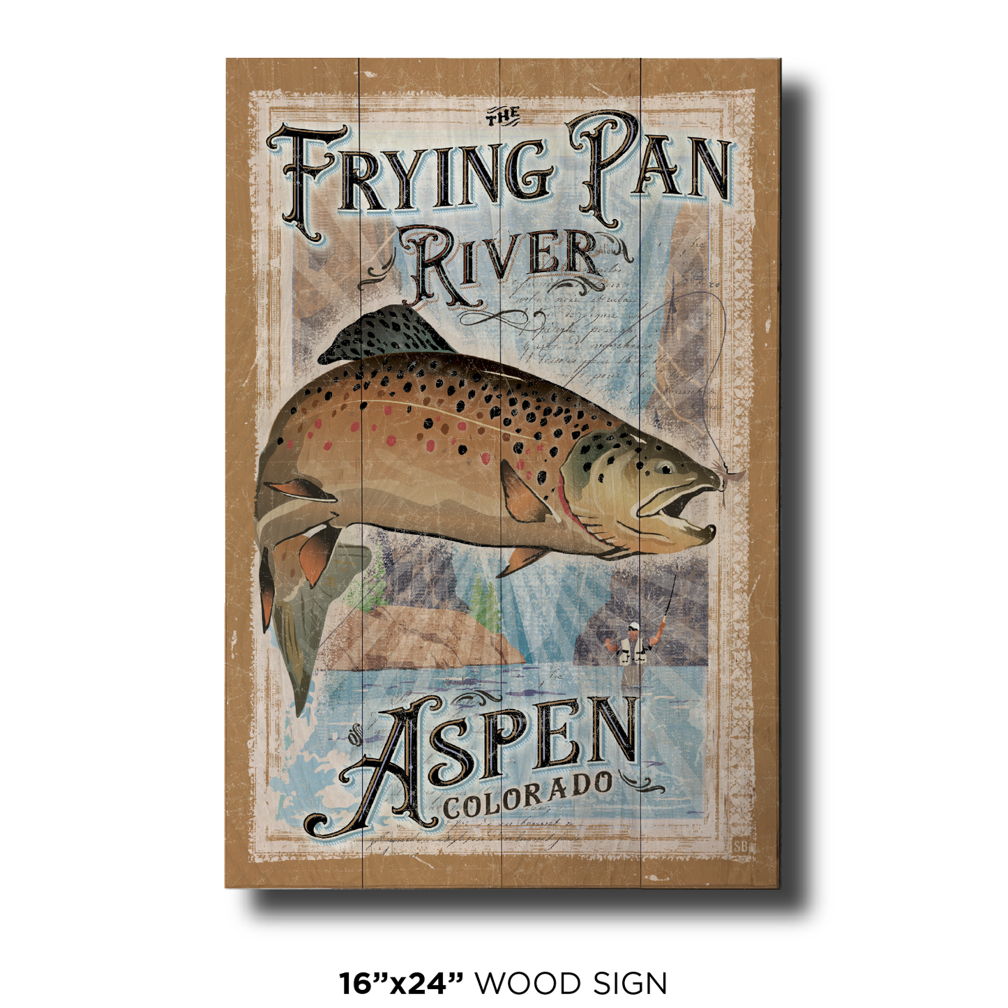 Brown Trout Frying Pan Aspen