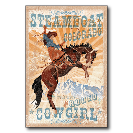 Steamboat Rodeo Cowgirl