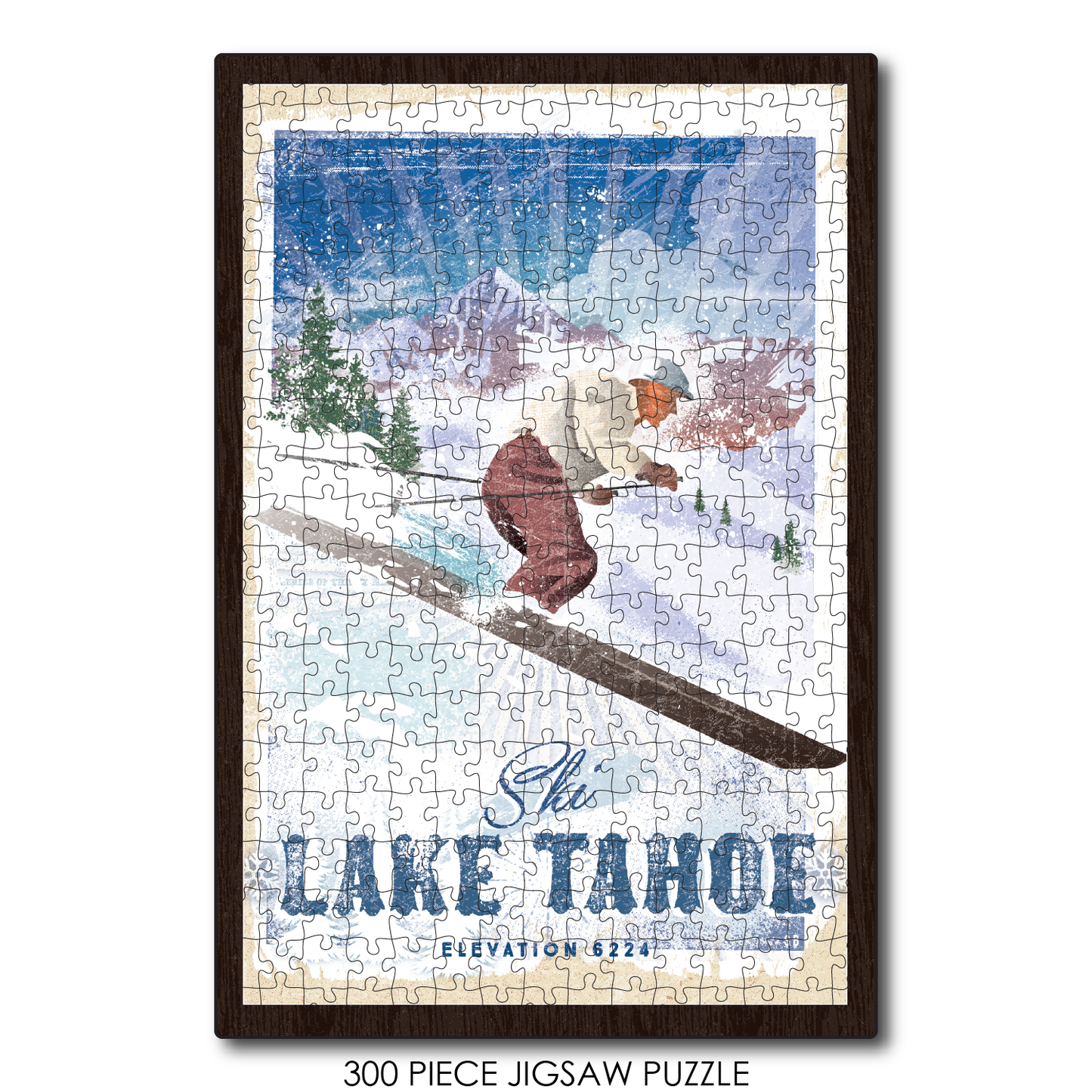 Lake Tahoe San Cali Ski Racer