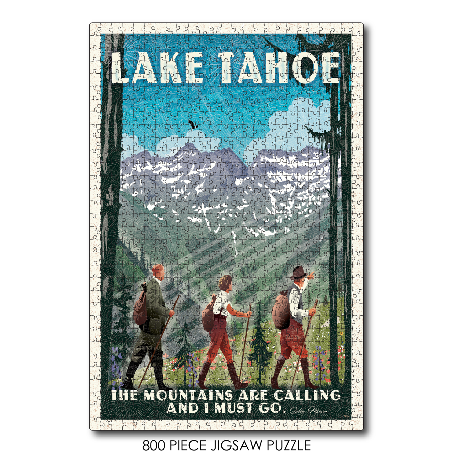 Lake Tahoe Sans Cali Vertical Hiking