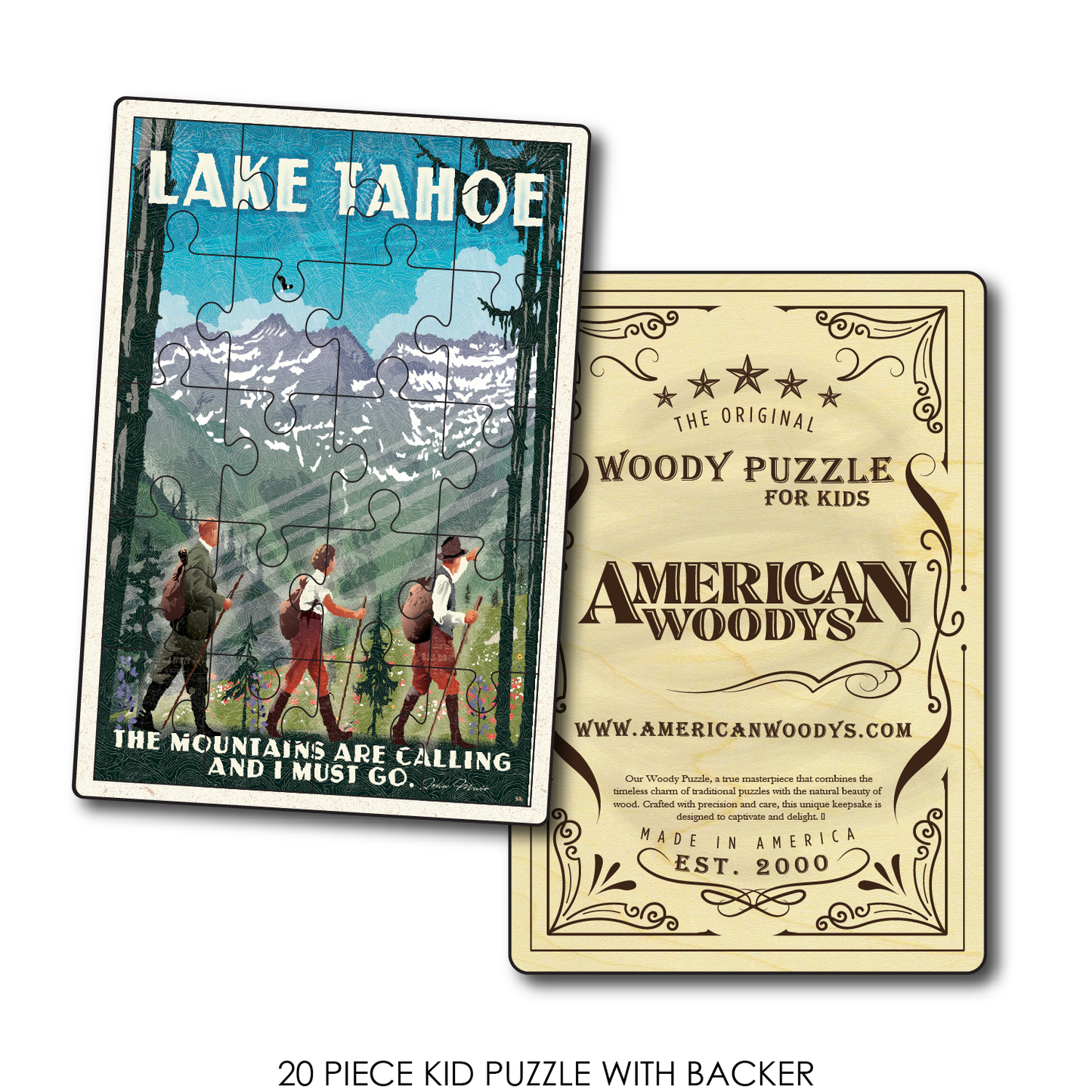 Lake Tahoe Sans Cali Vertical Hiking