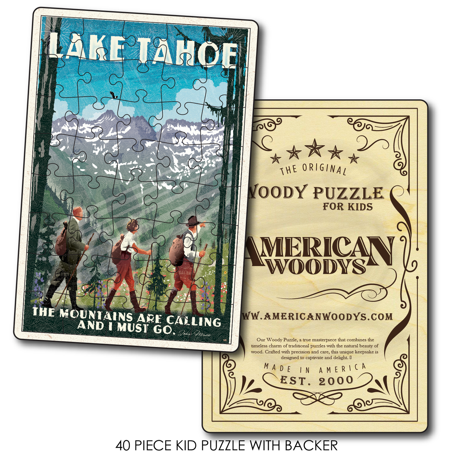 Lake Tahoe Sans Cali Vertical Hiking