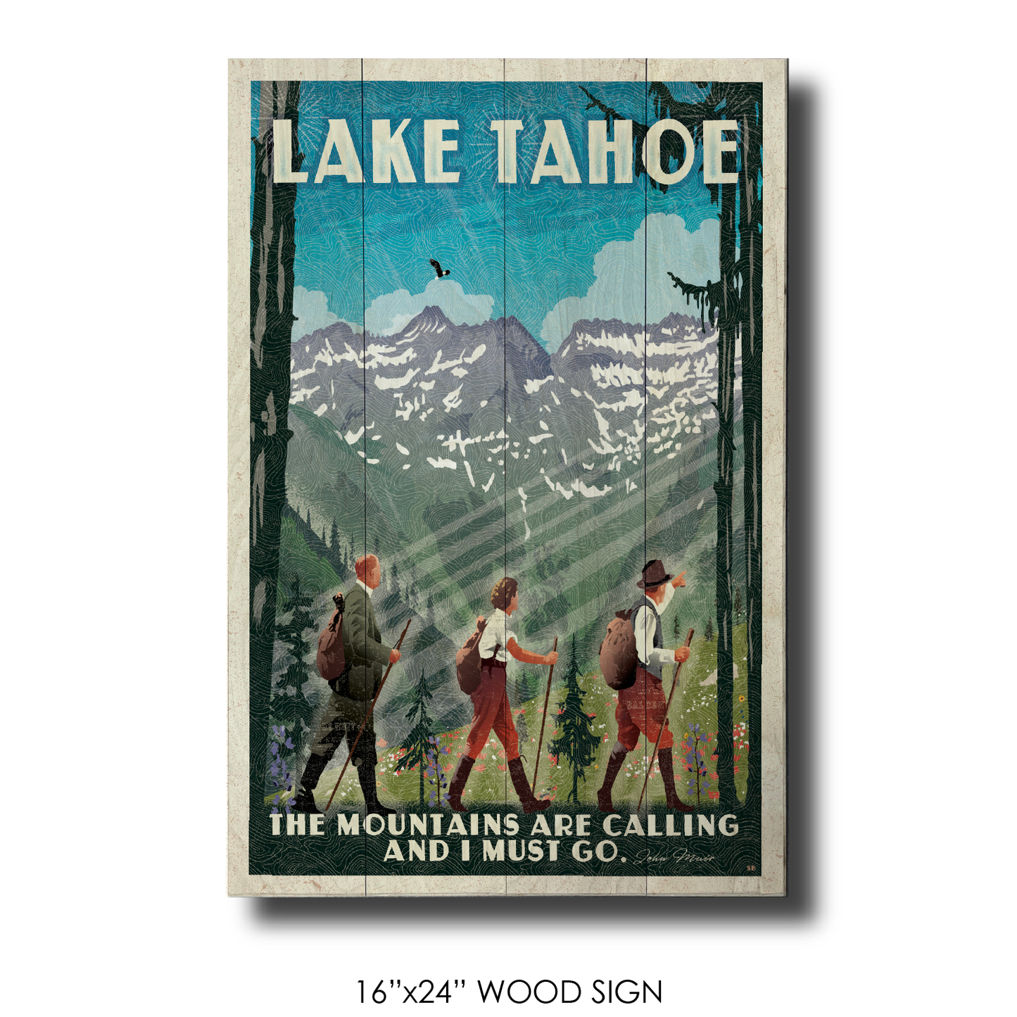 Lake Tahoe Sans Cali Vertical Hiking