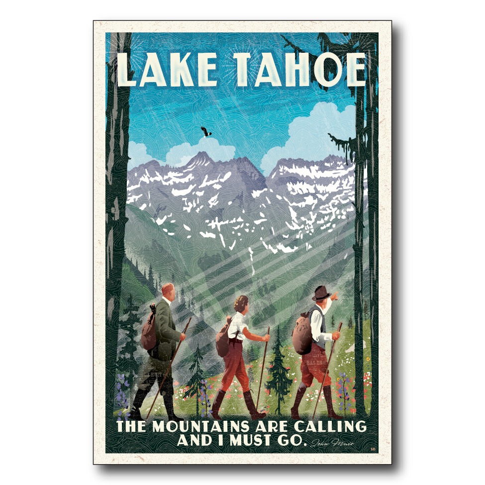 Lake Tahoe Sans Cali Vertical Hiking