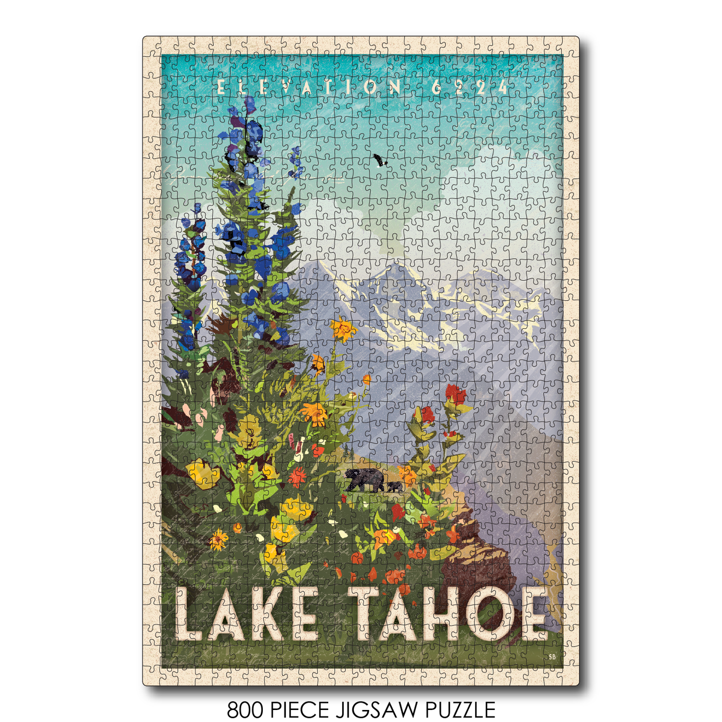 Lake Tahoe Sans Cali Wildflowers