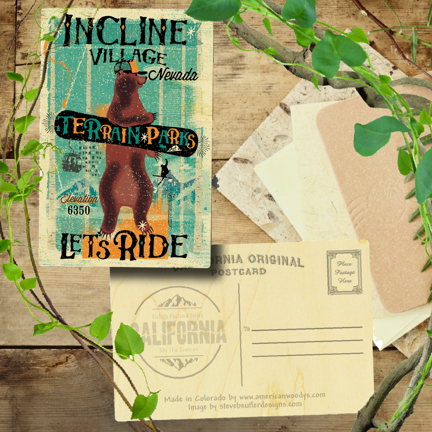 Incline Village Snowbaoard Bear