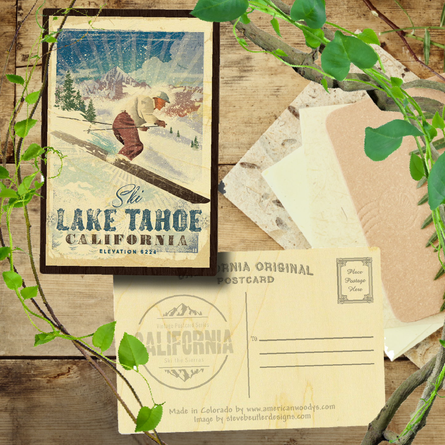 Lake Tahoe Ski Racer