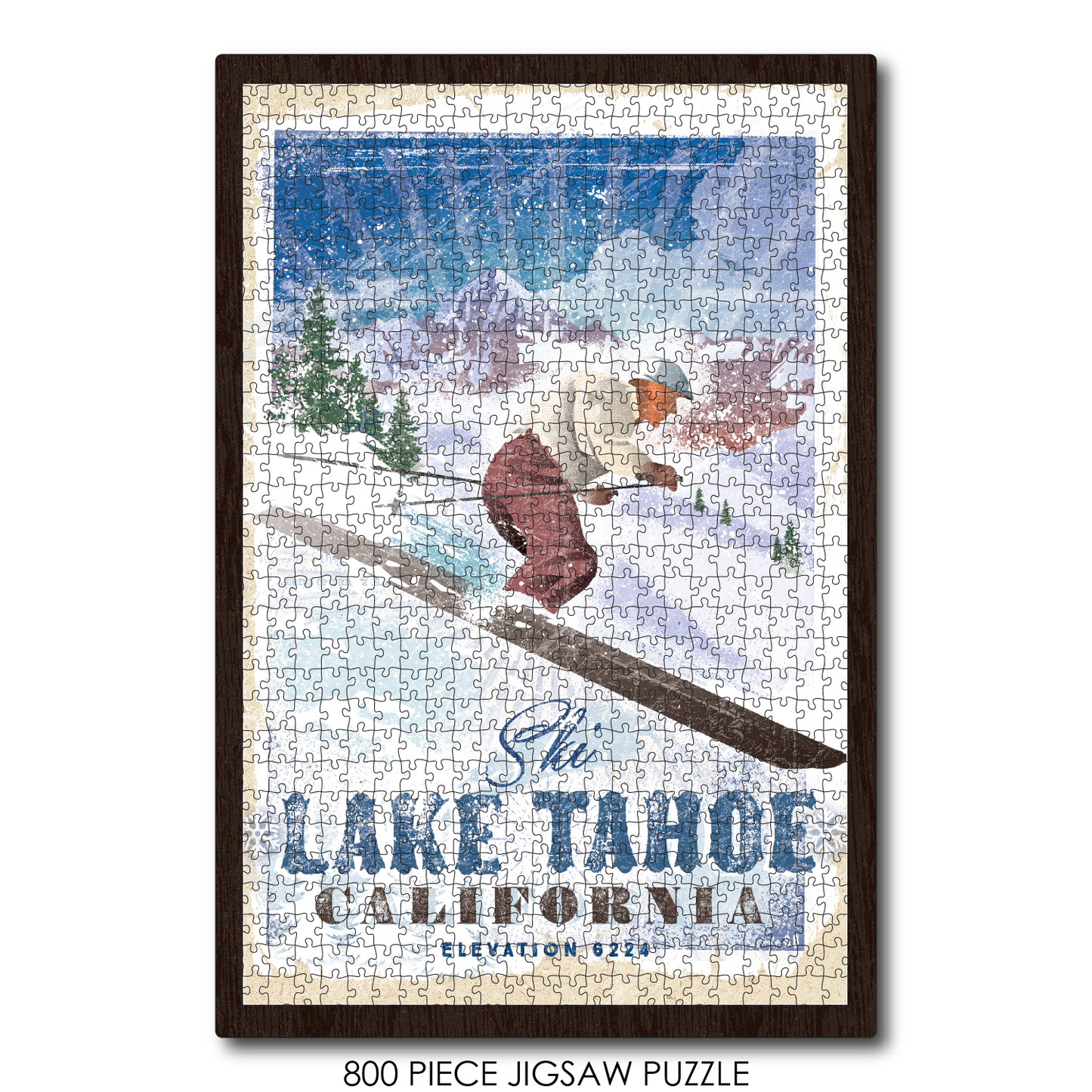 Lake Tahoe Ski Racer