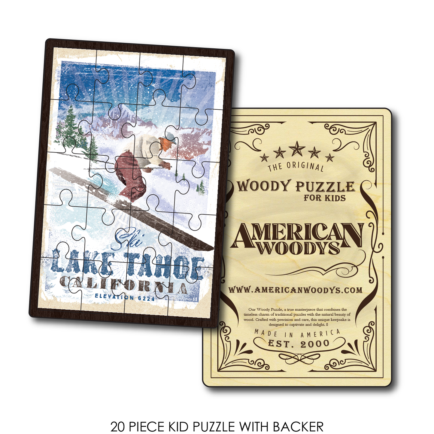 Lake Tahoe Ski Racer