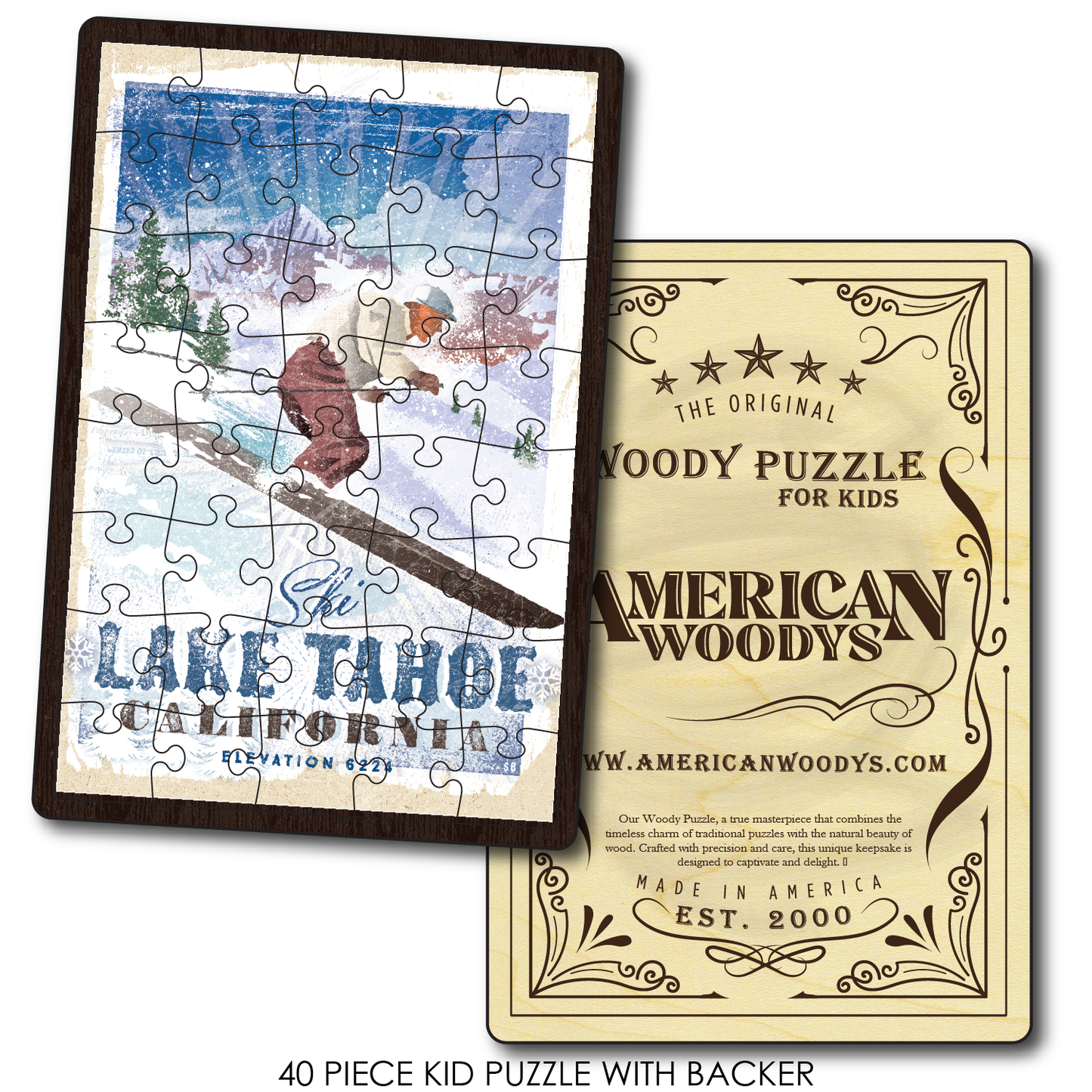Lake Tahoe Ski Racer