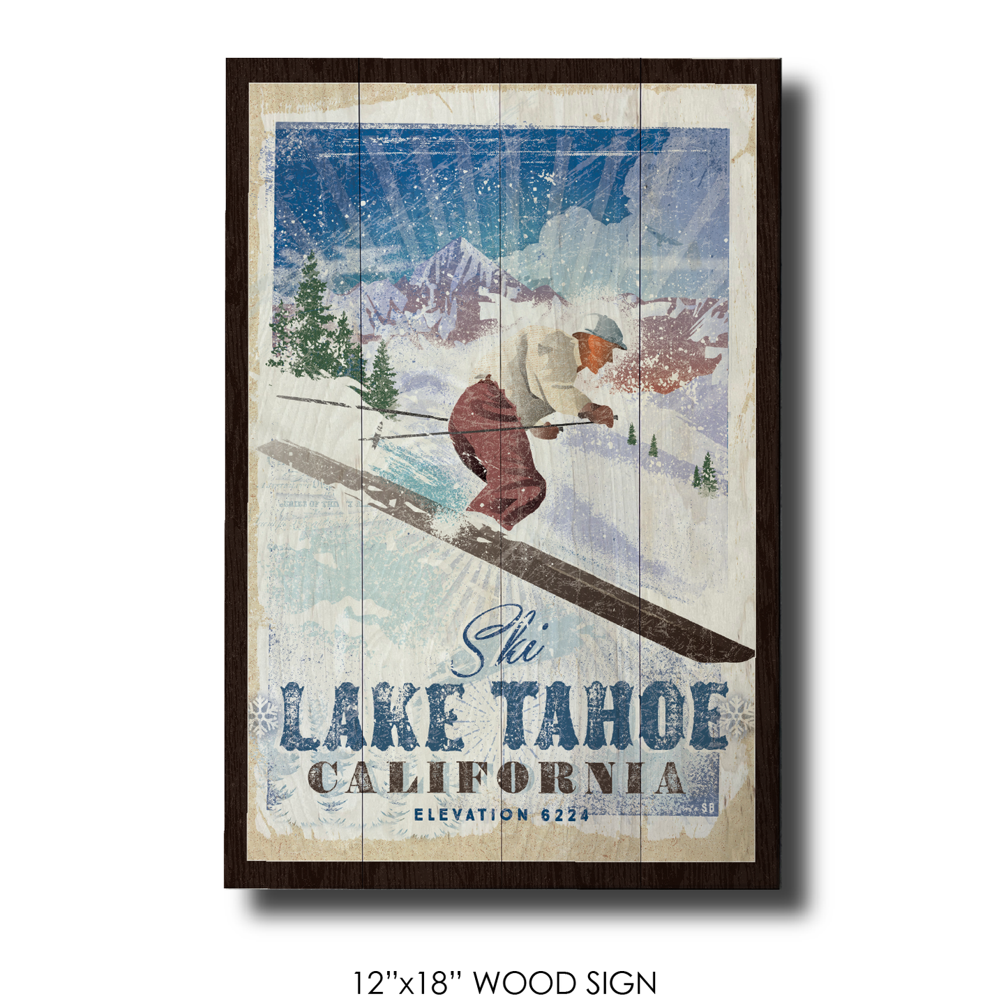 Lake Tahoe Ski Racer