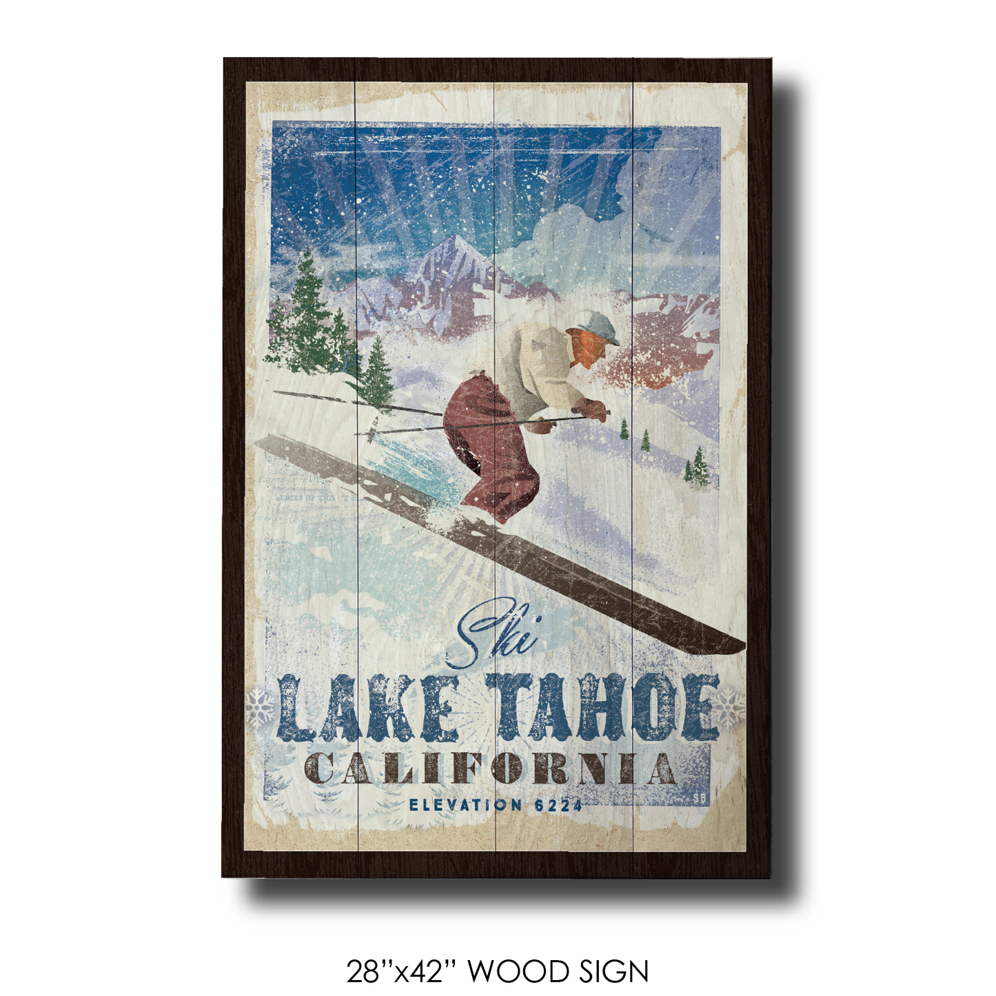 Lake Tahoe Ski Racer