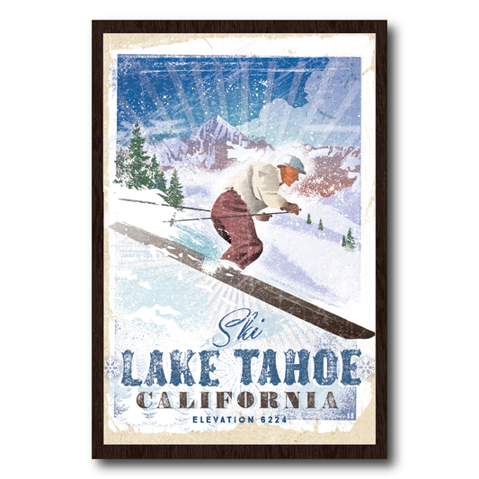 Lake Tahoe Ski Racer