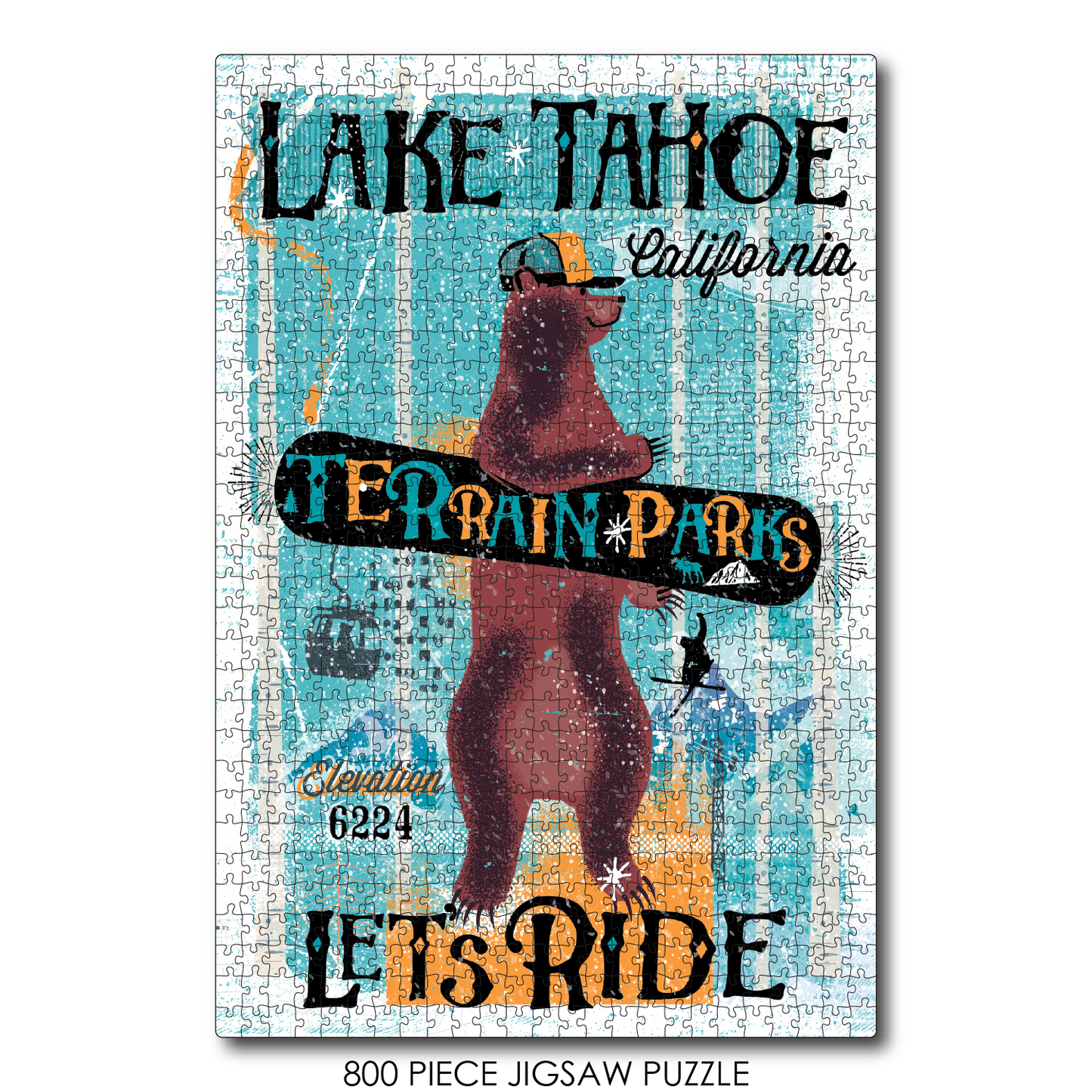 Lake Tahoe Snowbaord Bear