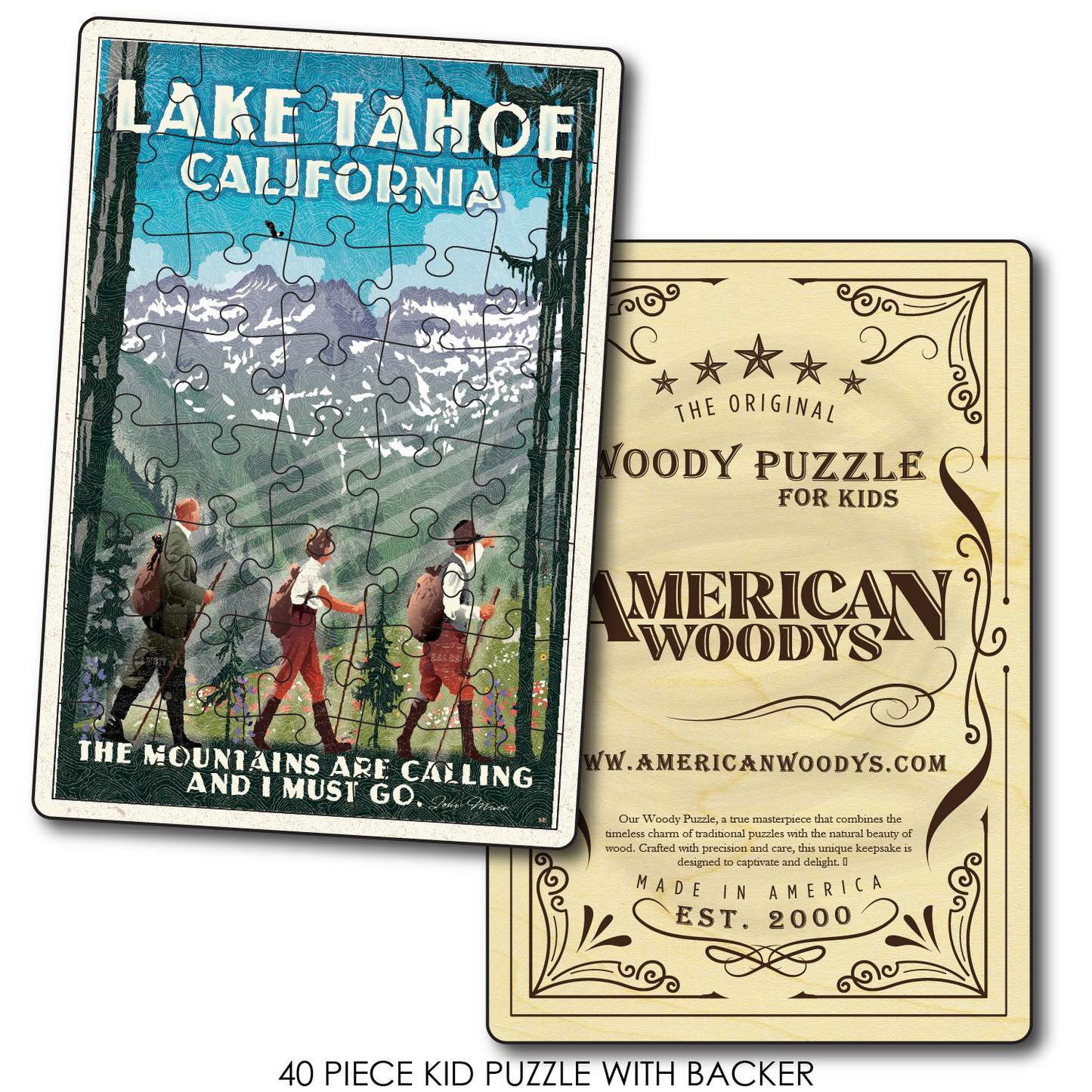 Lake Tahoe Verical Hiking