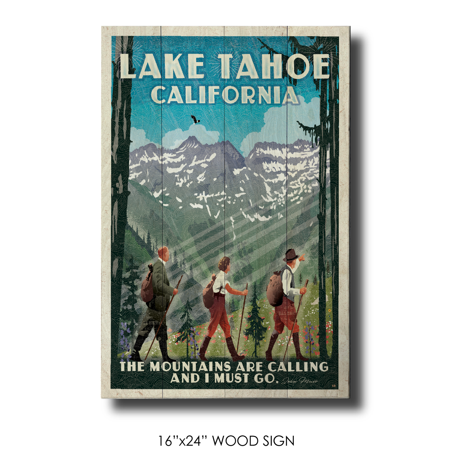 Lake Tahoe Verical Hiking