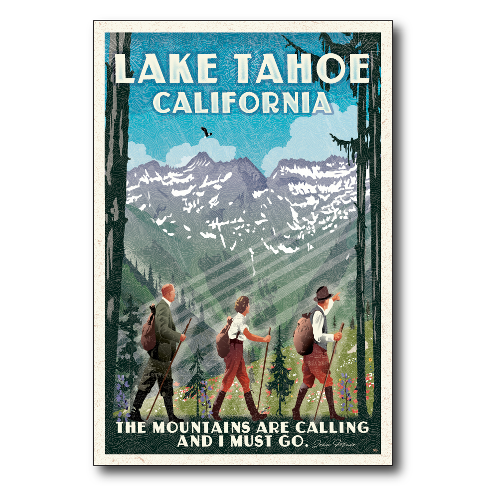 Lake Tahoe Verical Hiking