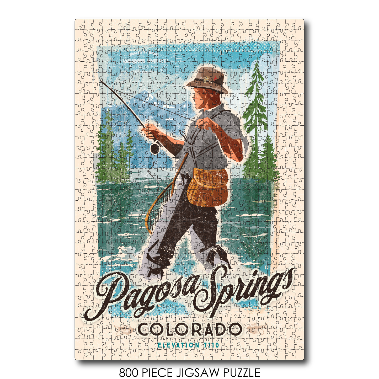 Fly Fishing Mountain Man Pagosa