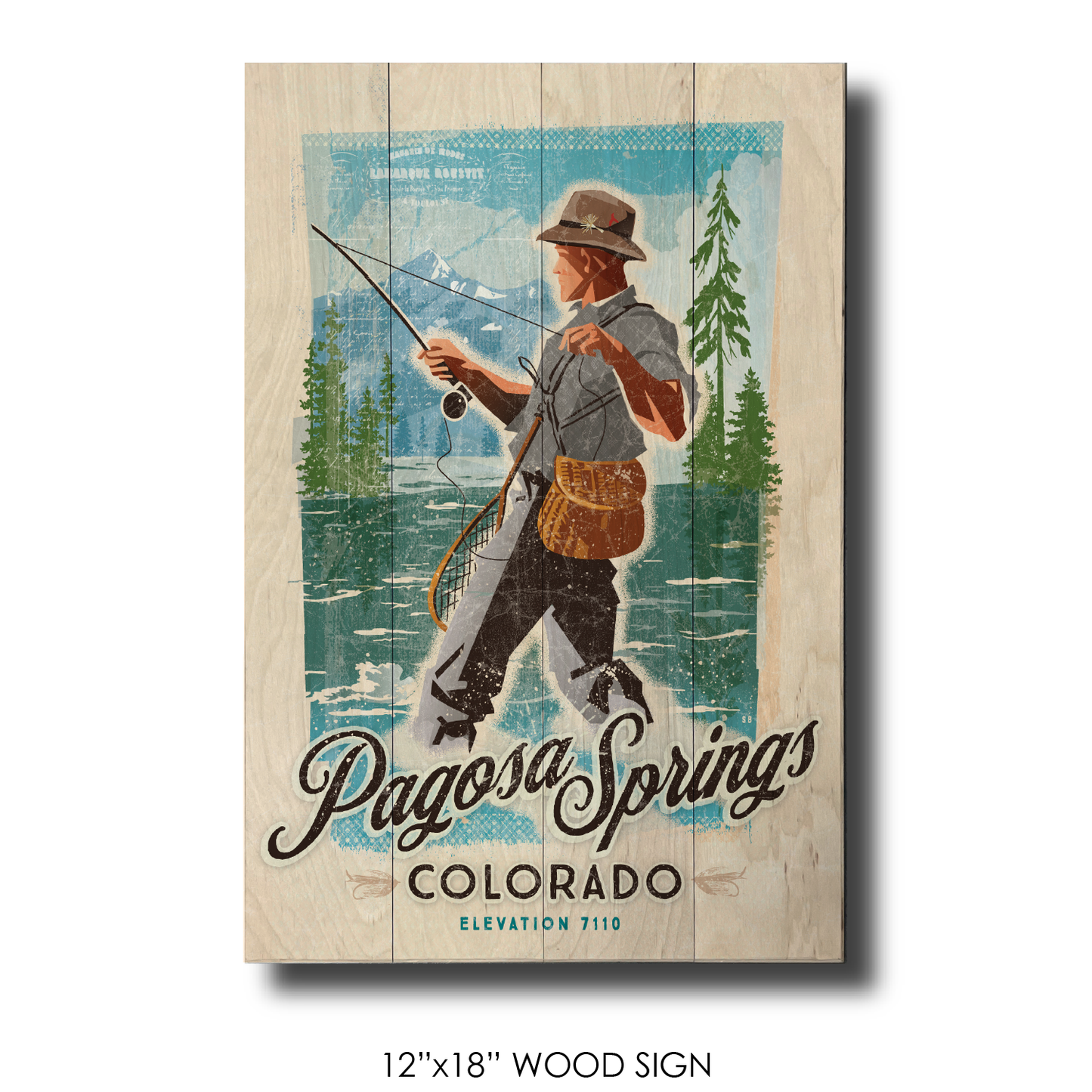 Fly Fishing Mountain Man Pagosa