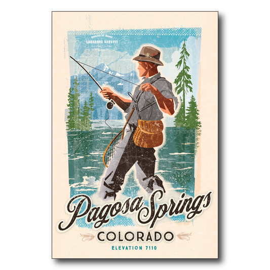Fly Fishing Mountain Man Pagosa