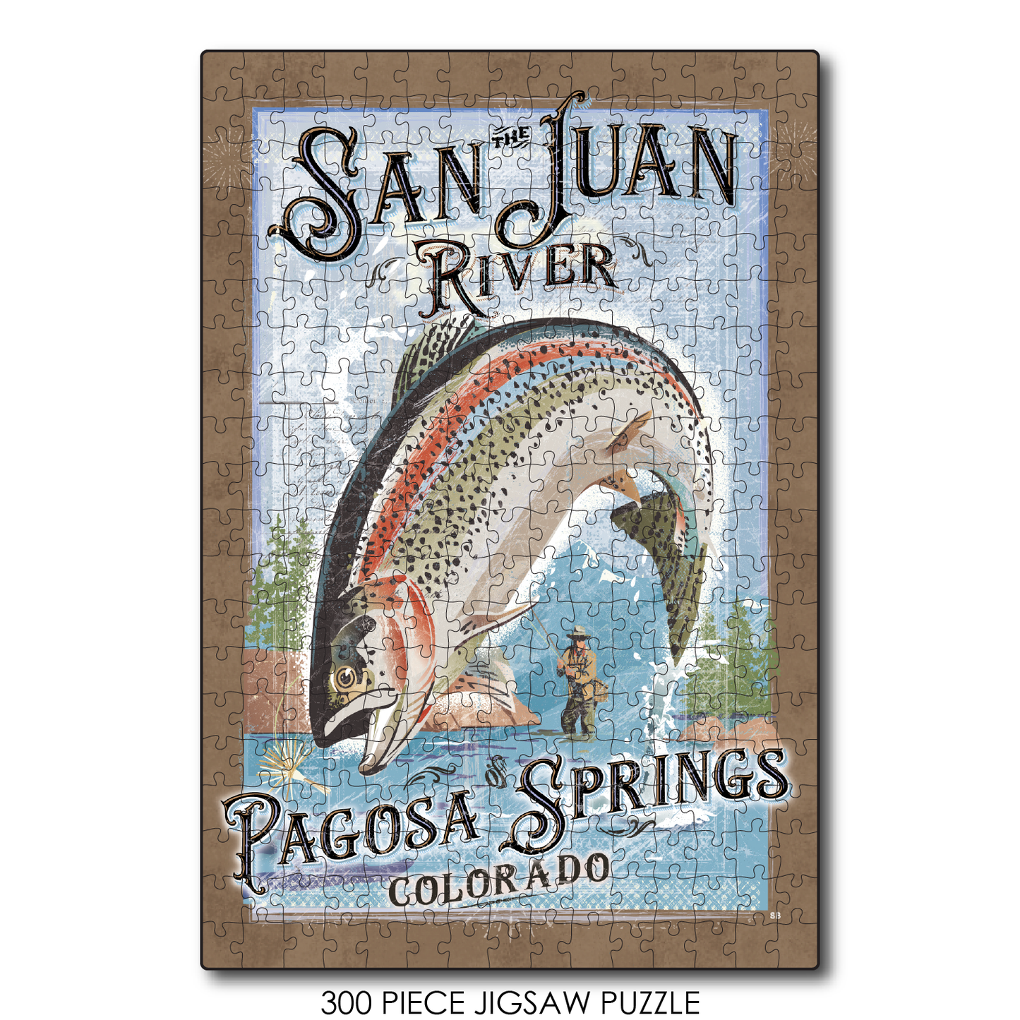 Fly Fishing Poster San Juan Pagosa