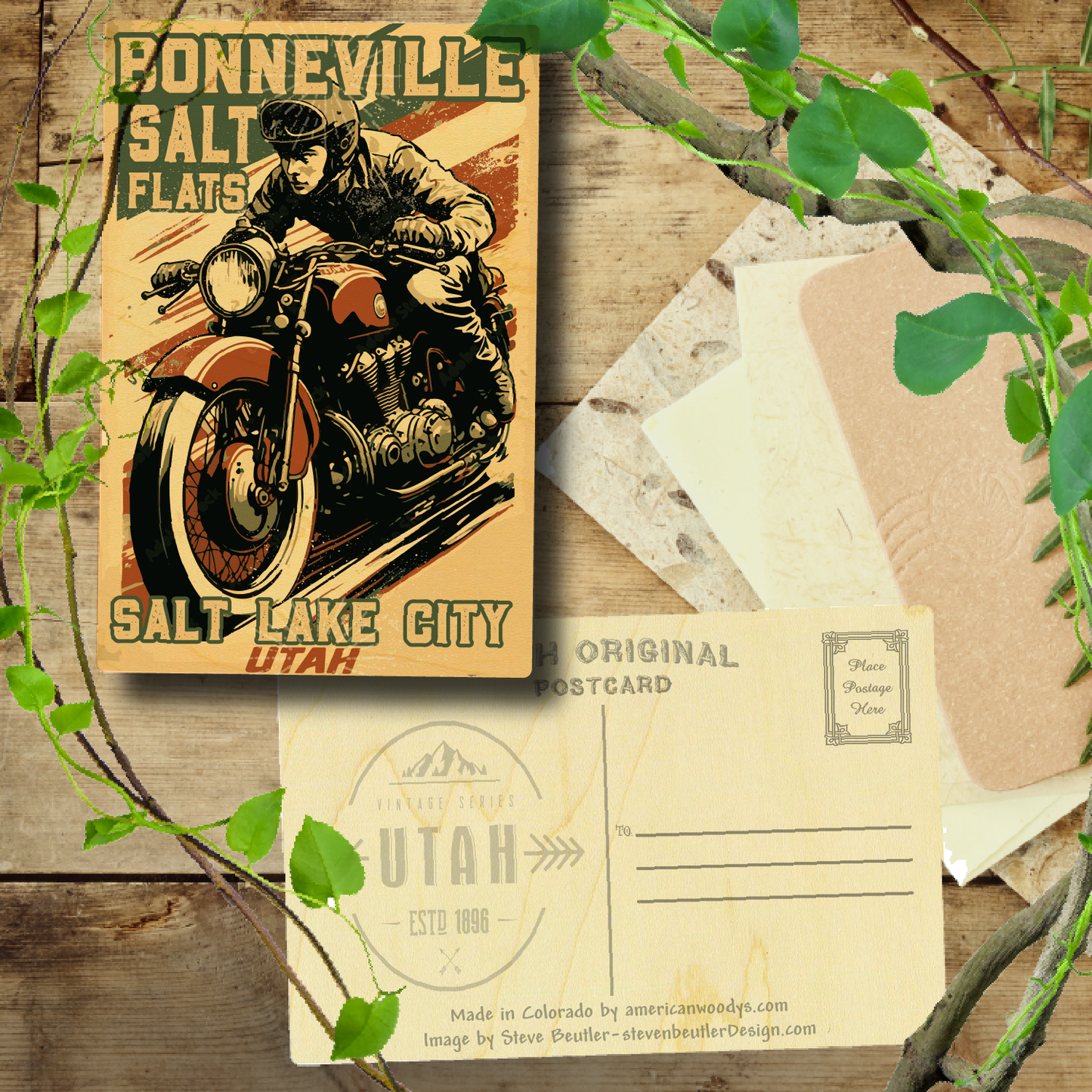 Bonneville Flats Motorcycle