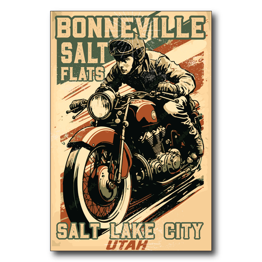 Bonneville Flats Motorcycle