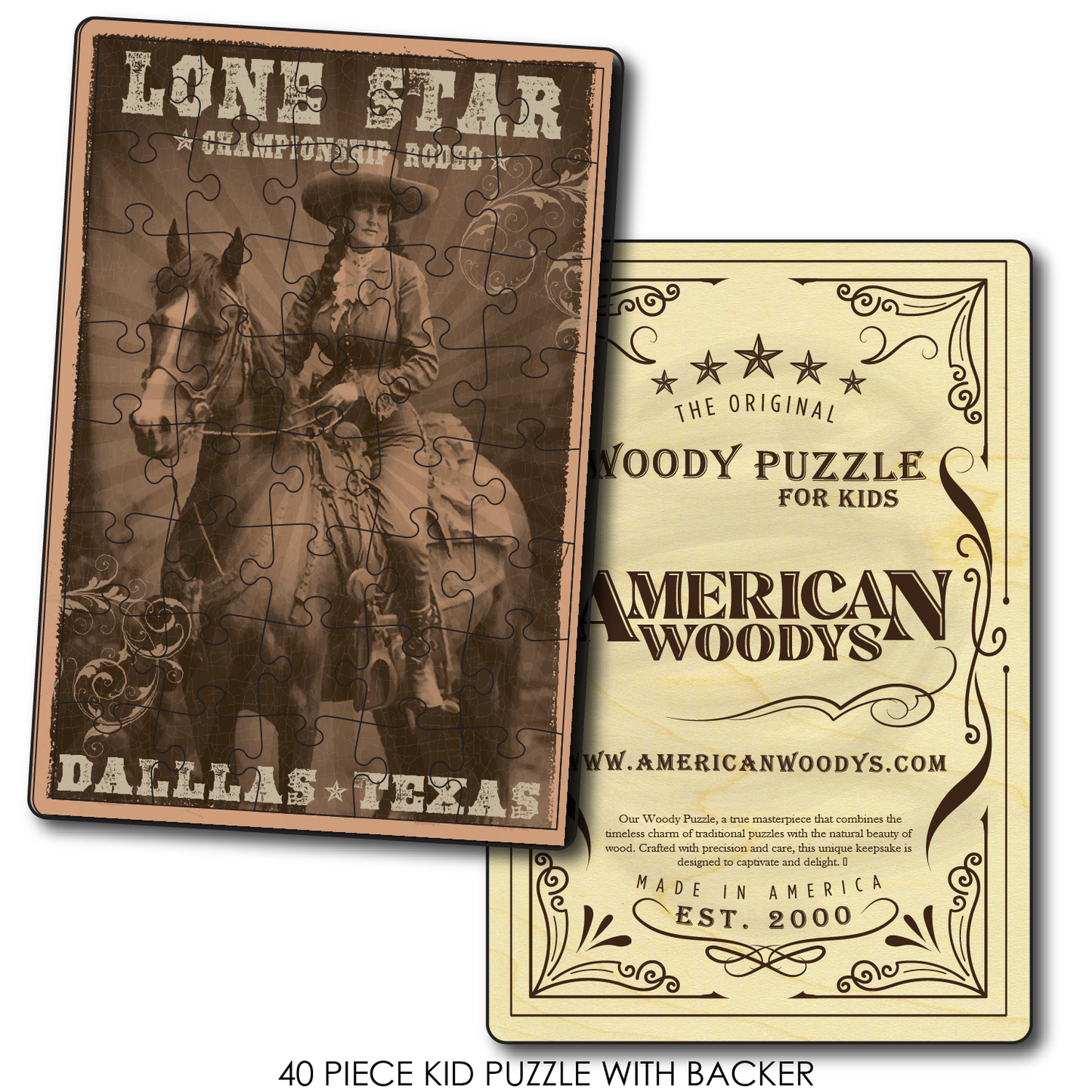Dallas Duotone Cowgirl