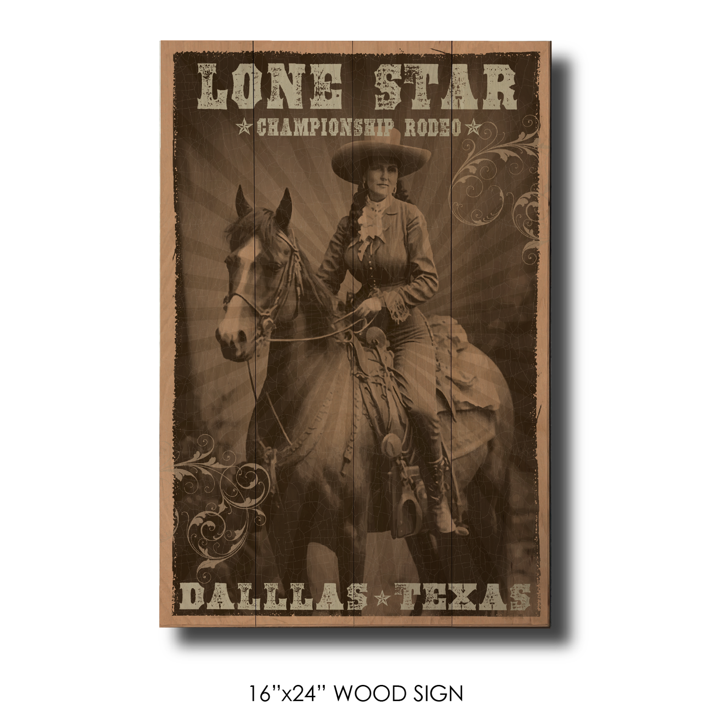 Dallas Duotone Cowgirl