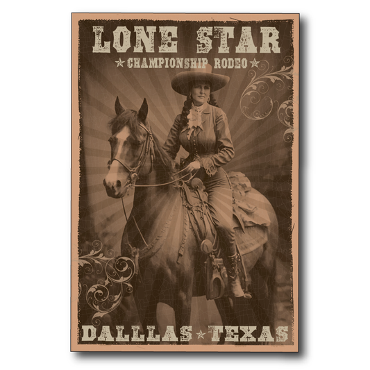 Dallas Duotone Cowgirl