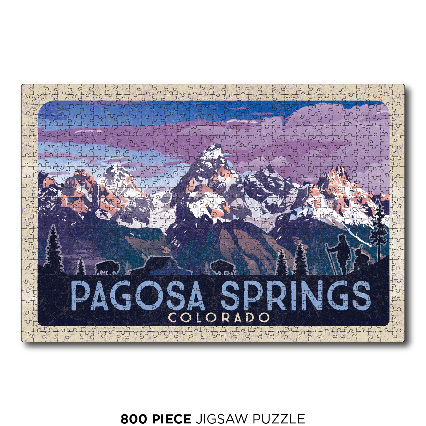Pagosa Solar Eclipse Mountains