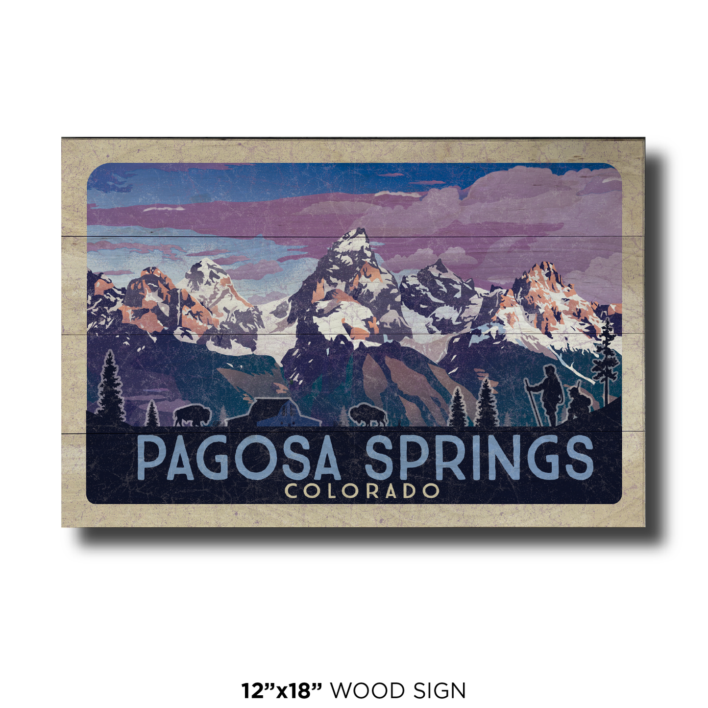 Pagosa Solar Eclipse Mountains