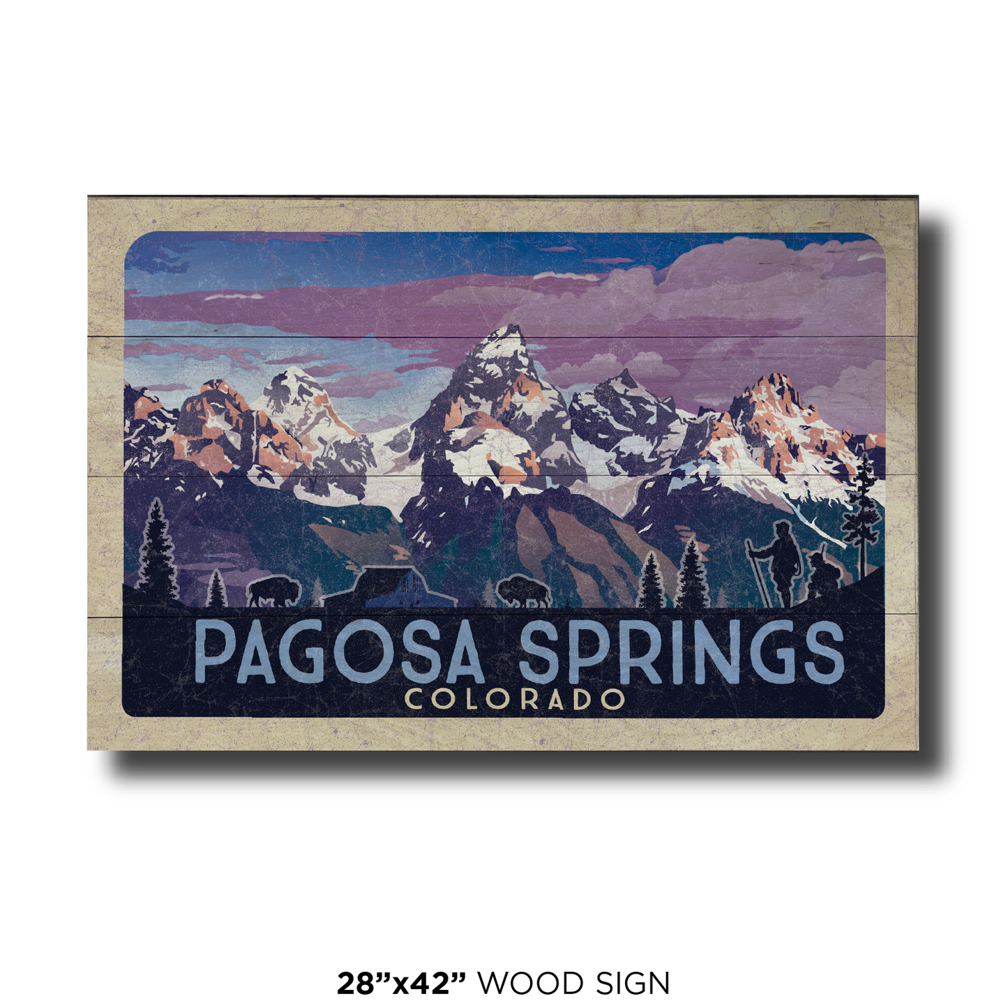 Pagosa Solar Eclipse Mountains