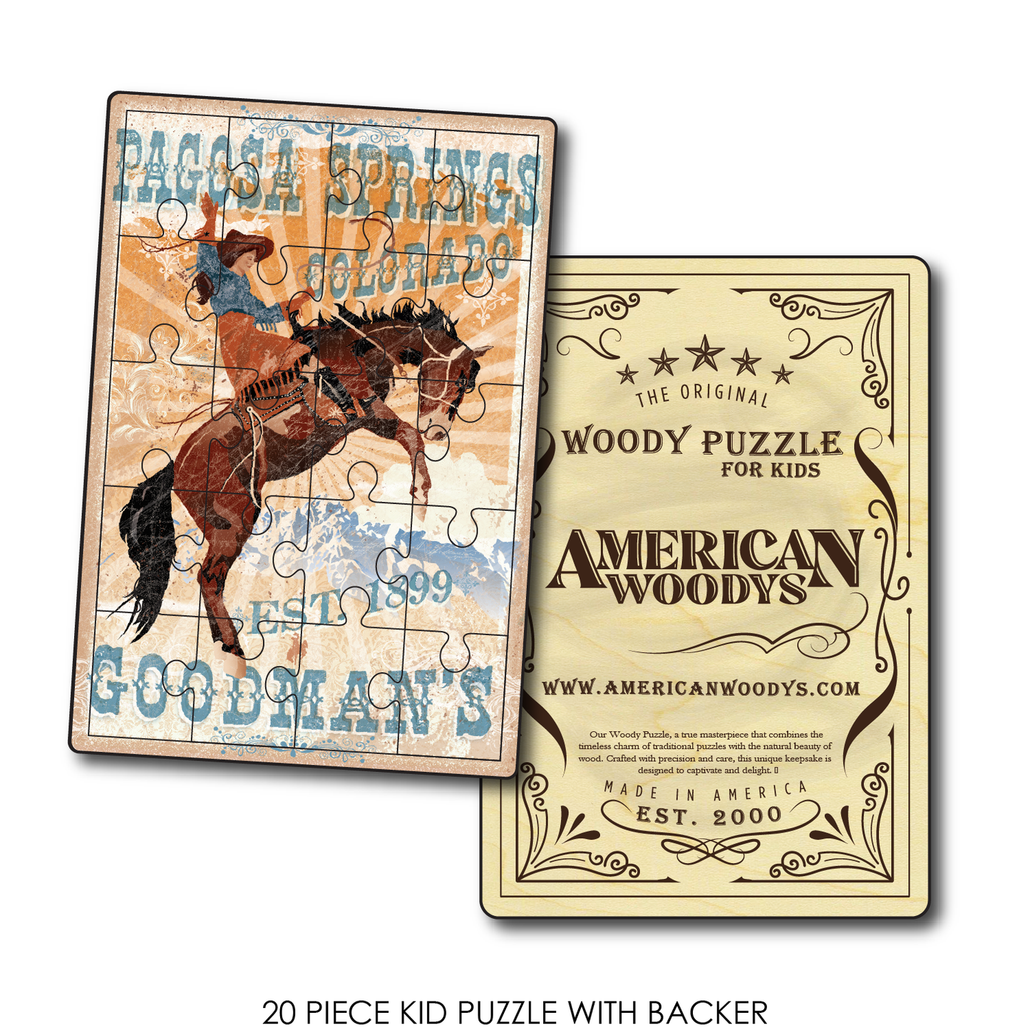 Goodnmans Bucking Bronc Cowgirl