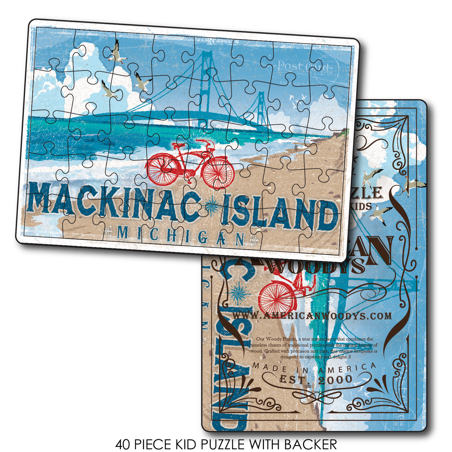 Mackinac Beach Ocean