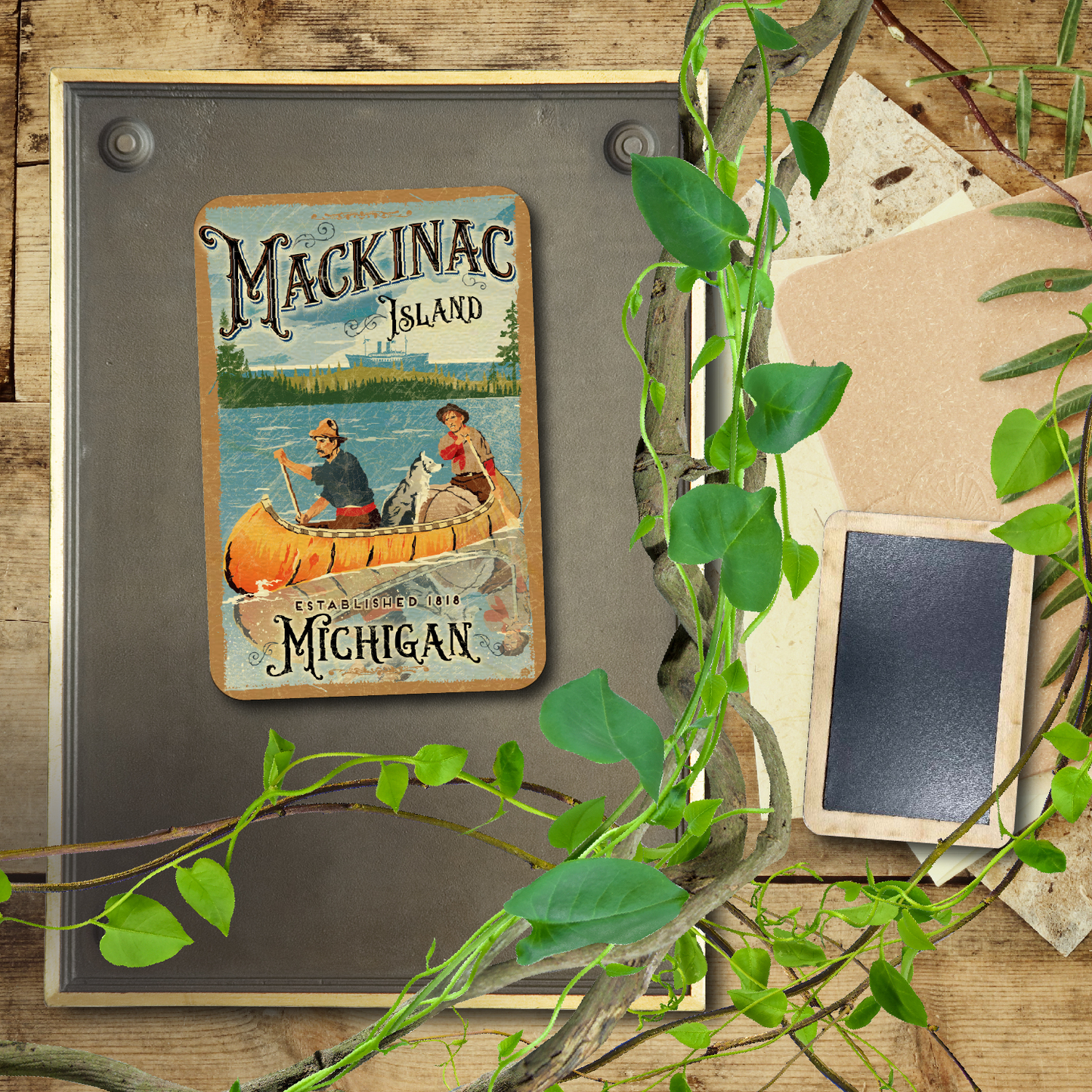 Mackinac Canoe